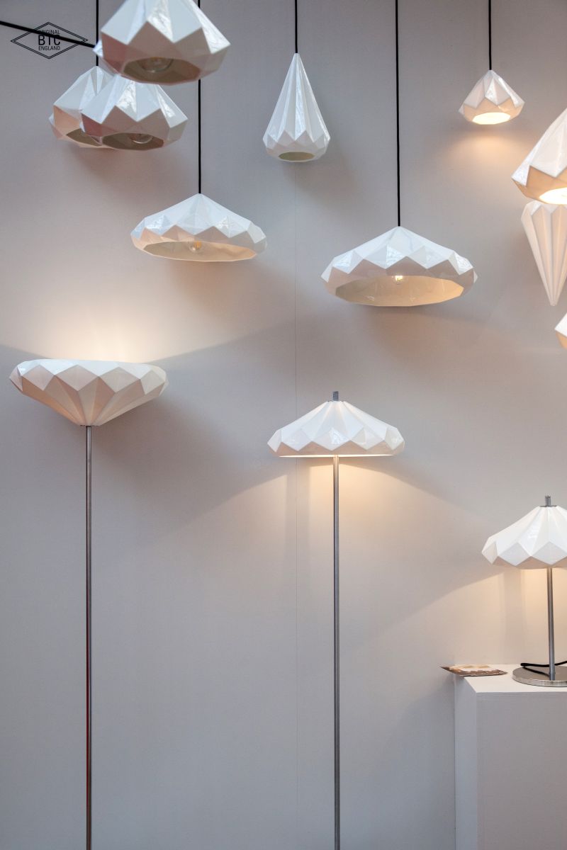 Hatton Pendant Lights have intricately beautiful bone china shades