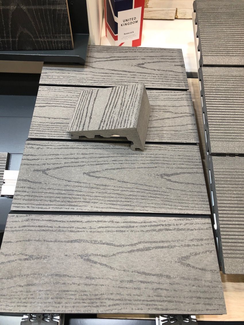 Havwoods new outdoor decking is far better than lumber for a deck.