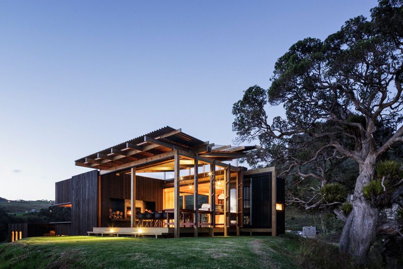 The Castle Rock beach house - New Zealand