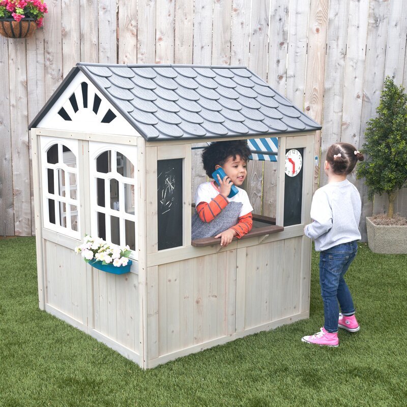 Hillcrest Wooden 4 5 x 4 5 Playhouse