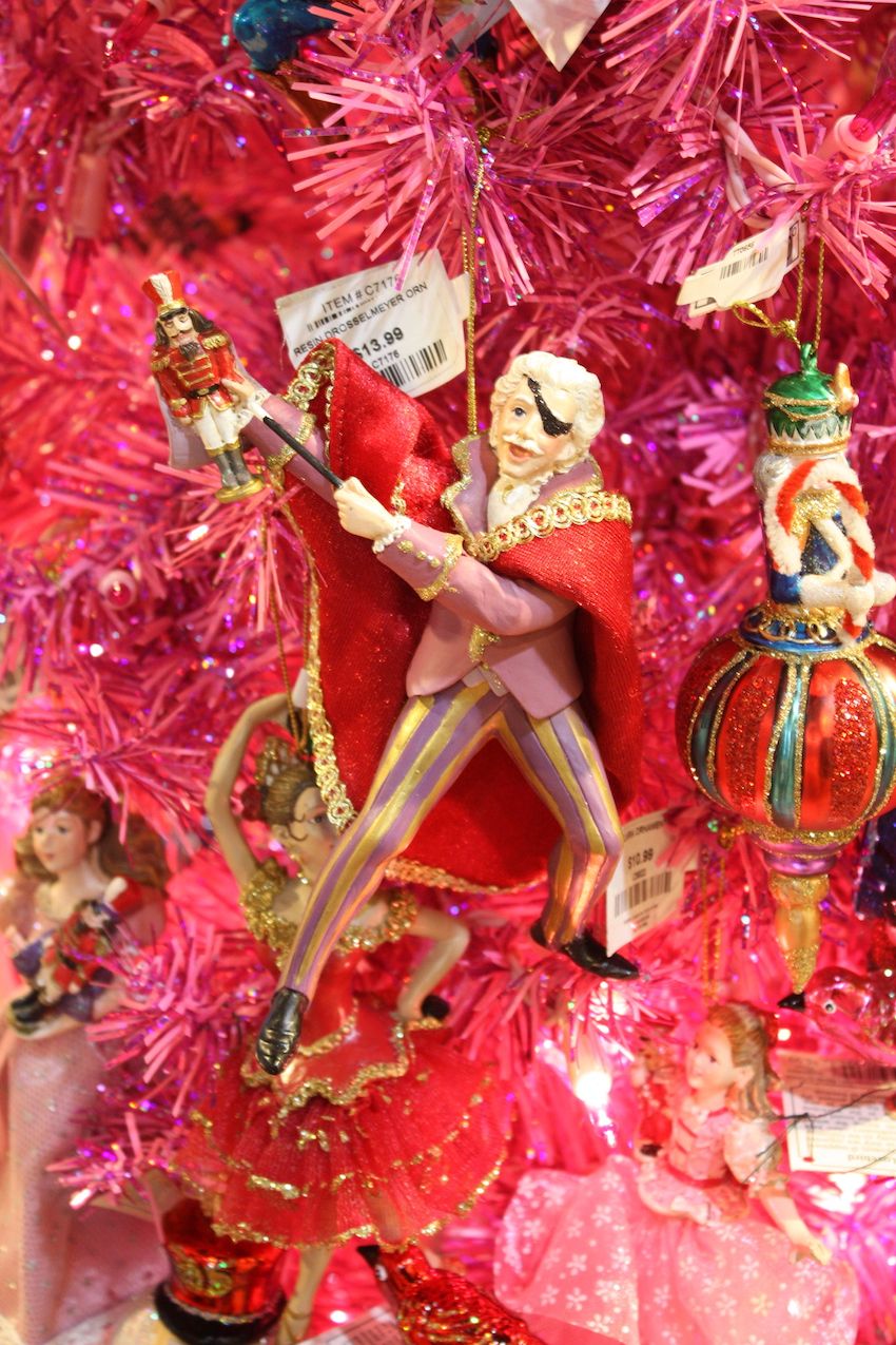 The classic Nutcracker is a popular ornament theme.