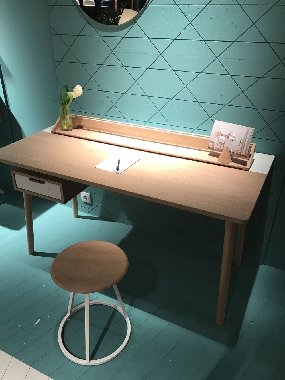 Honore White Desk