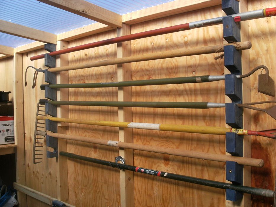 Horizontal Tool Rack Storage