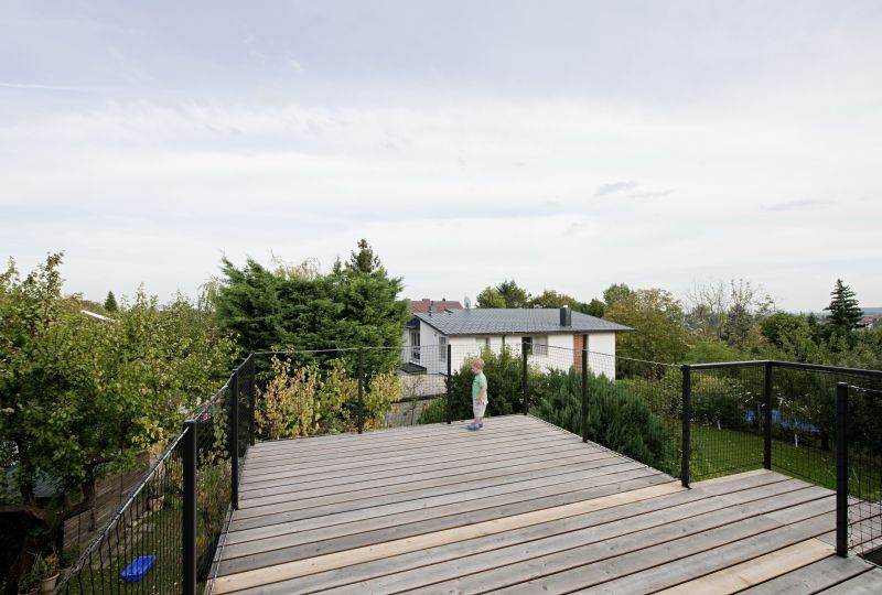 A raised deck often gives a better view