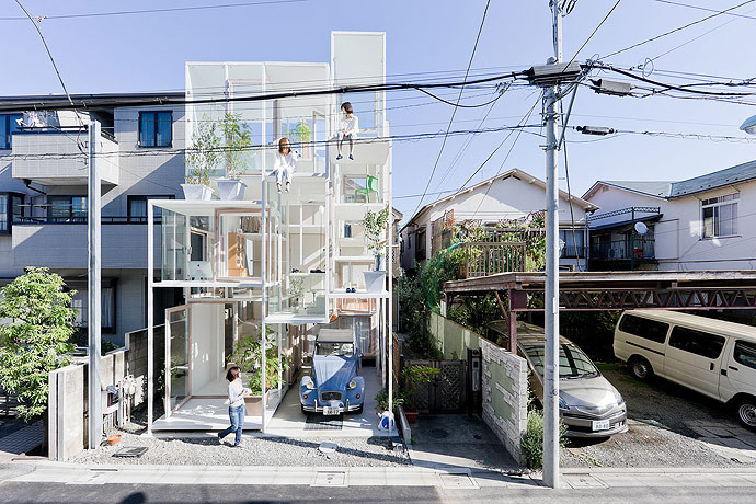 House NA Transparent Design Sou Fujimoto Architects