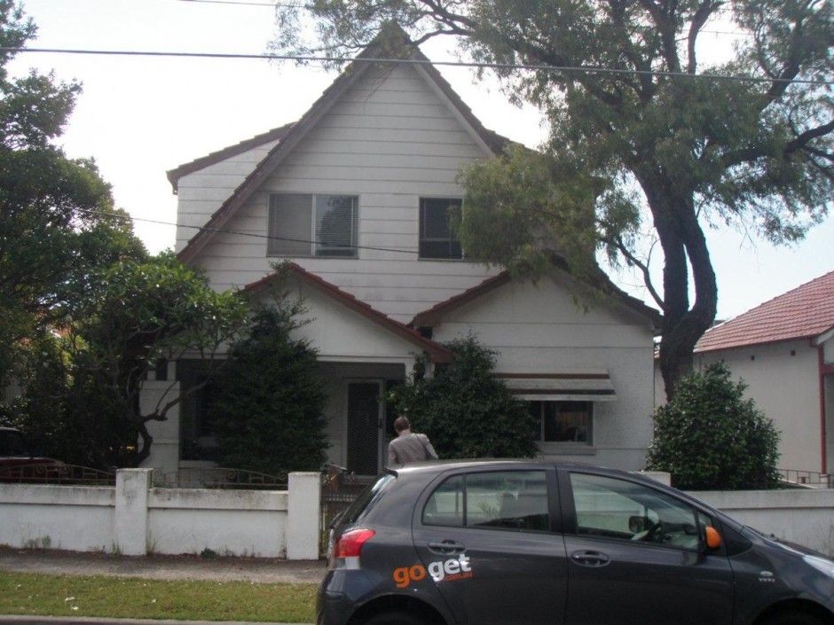 House in Kensington, Sydney before renovation