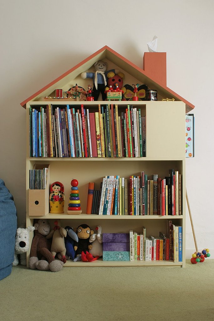 House shelf book storage