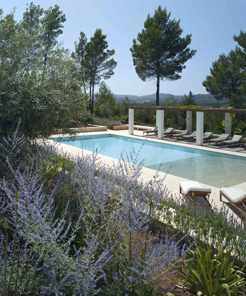House with beautiful pool and large pergola