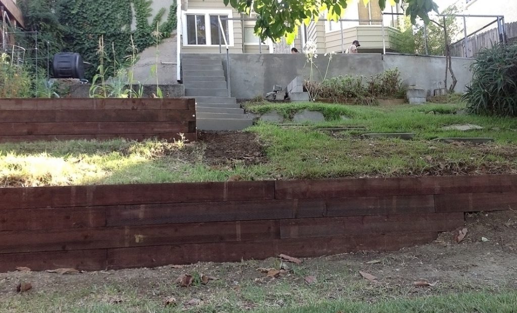 How To Build A Railroad Tie Retaining Wall