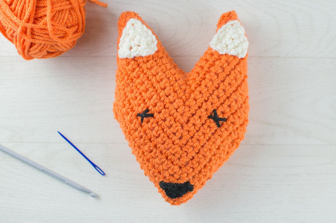 How To Crochet A Foxes Head