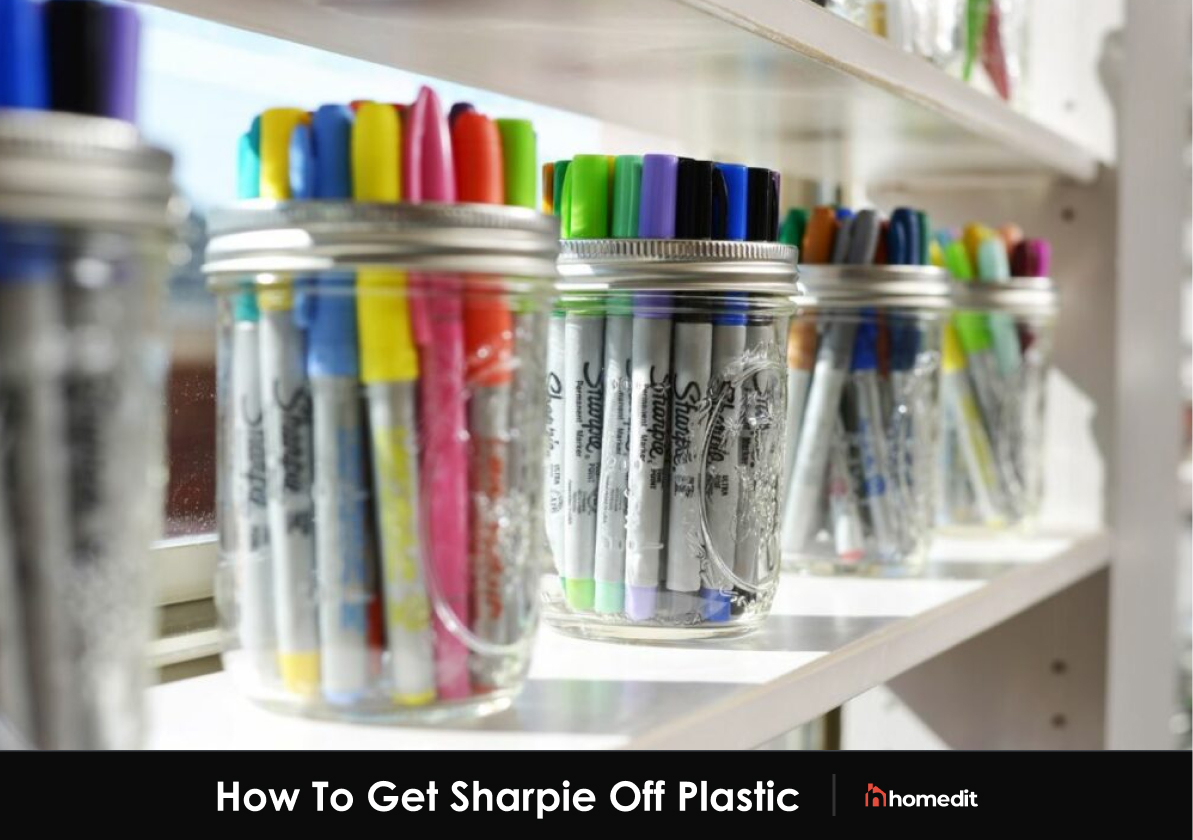 How To Get Sharpie Off Plastic Without Damaging it