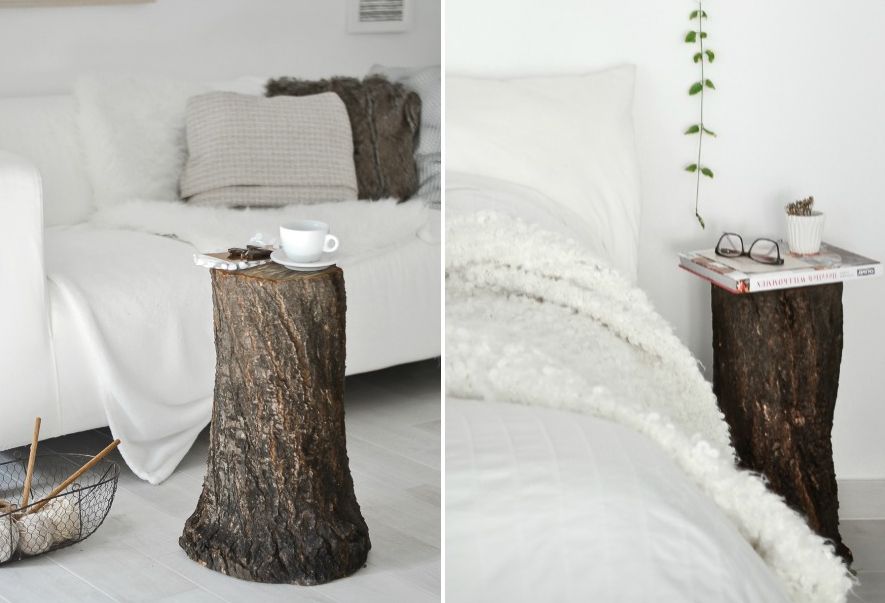 How To Style A Tree Trunk At Home