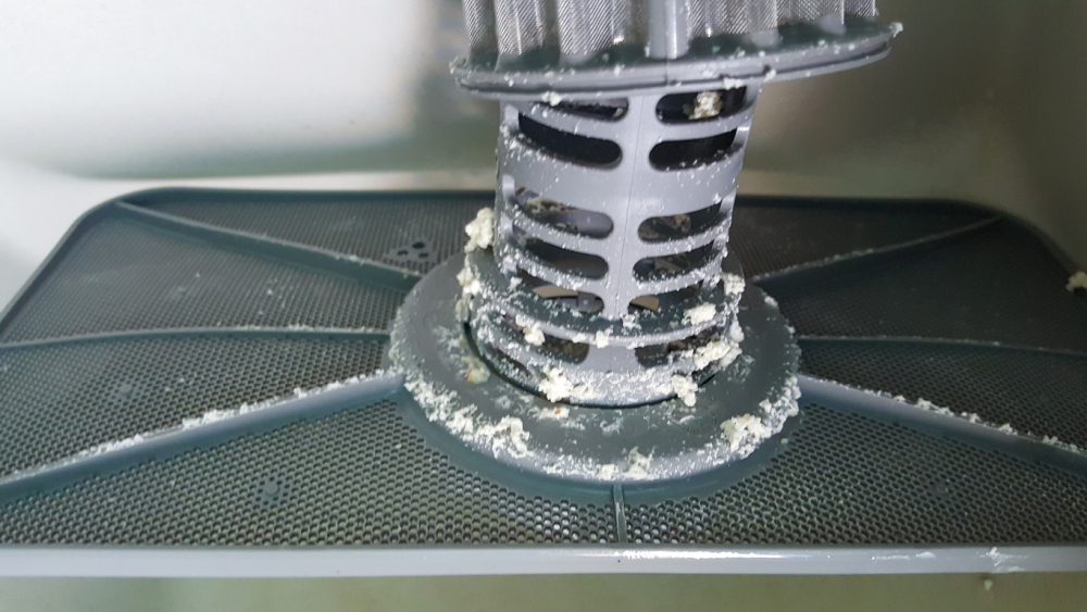 How often do I need to clean the dishwasher filter?