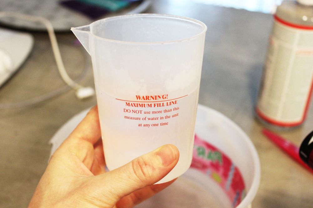 How to Clean Area Rugs Fill your steamer’s fill cup to the allotted amount