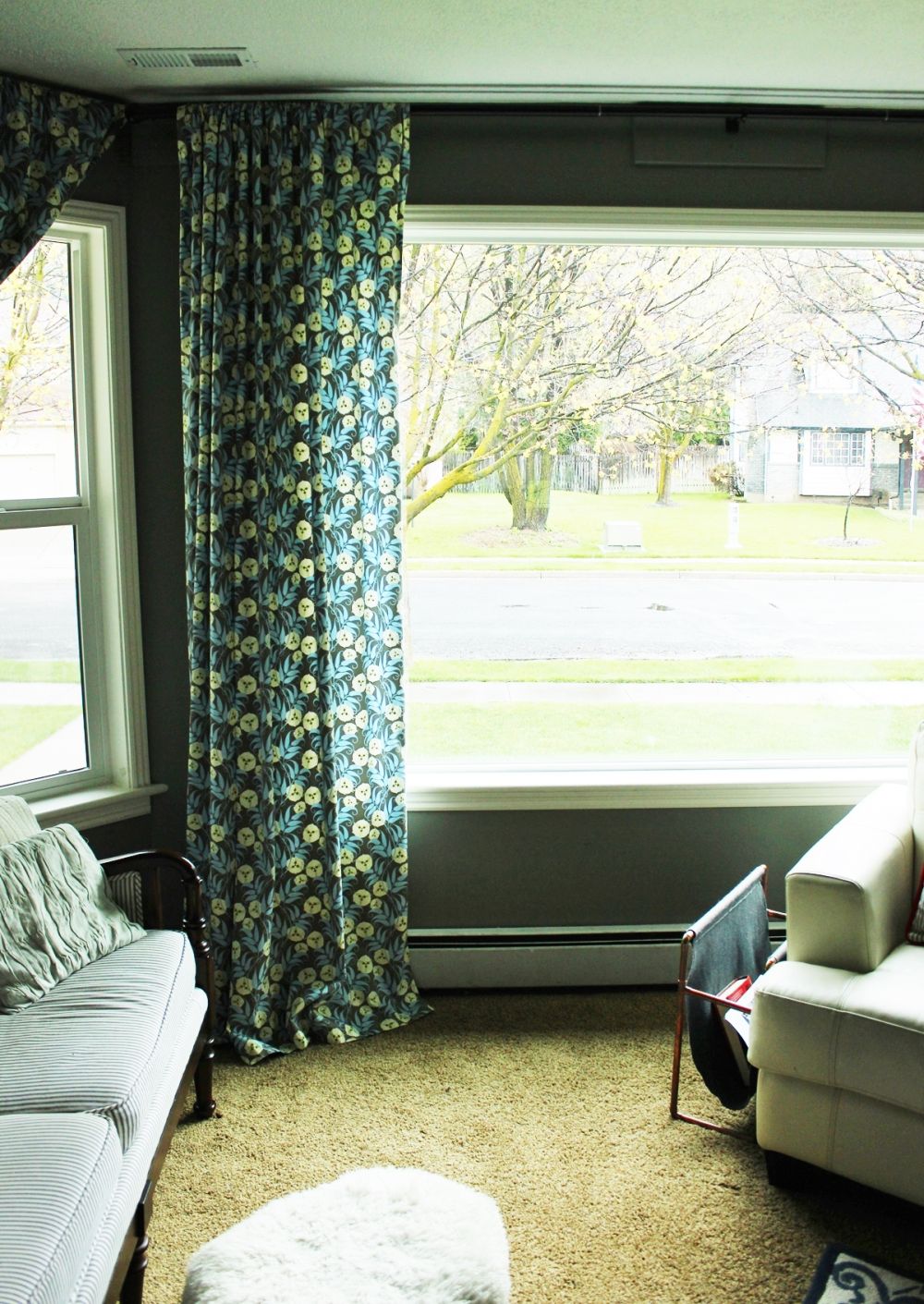 How to Hang Curtains Choose a curtain fabric that works