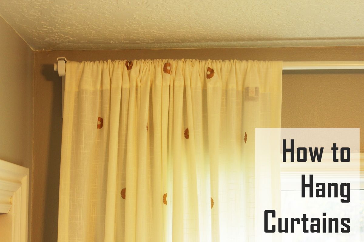 A Basic Guide Of How to Hang Curtains