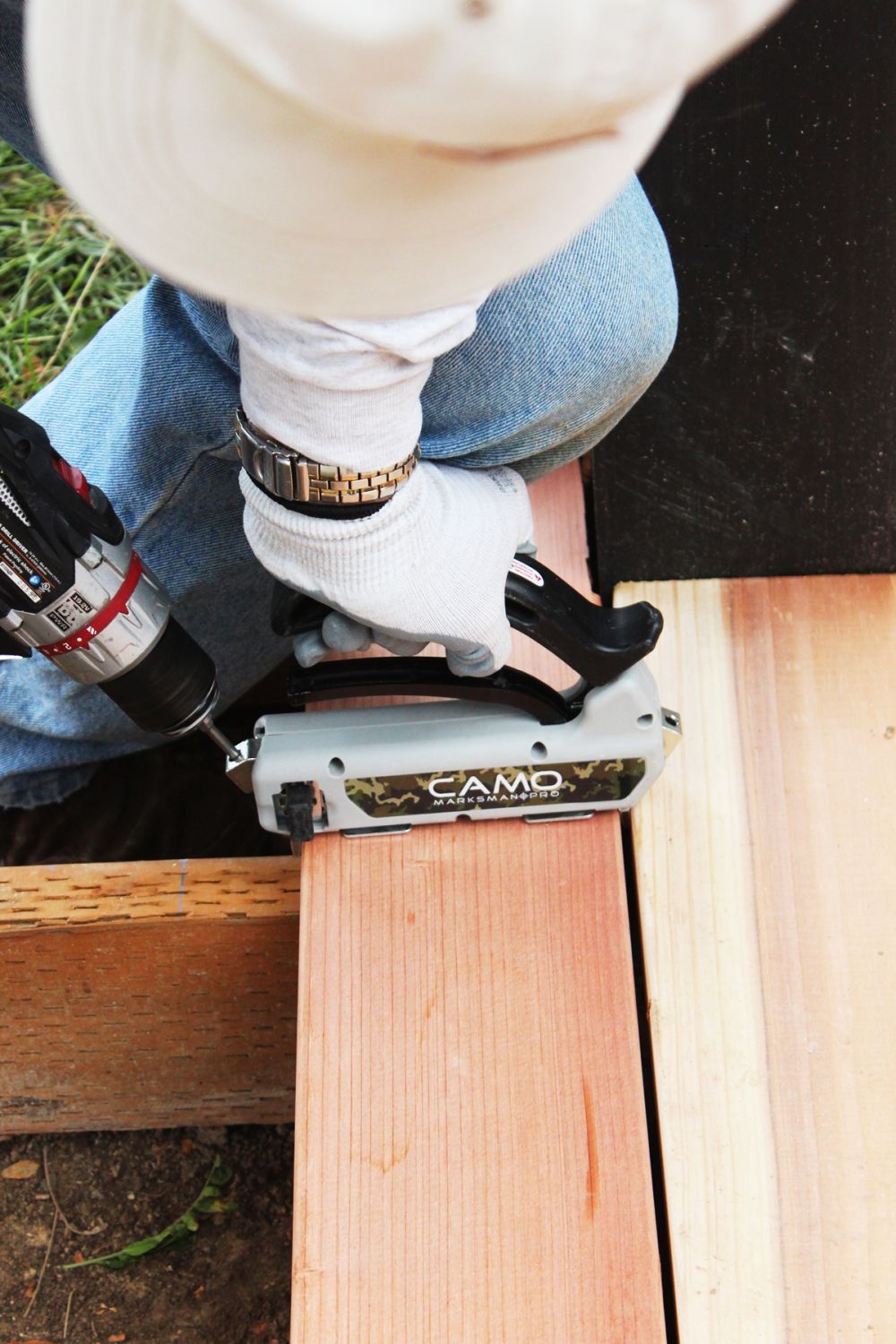 How to Install a Redwood Deck Floor 33