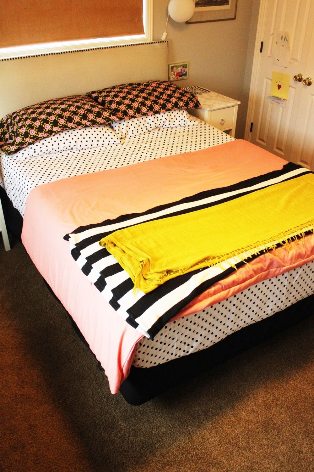 How to Make a Bed bed includes both color and pattern