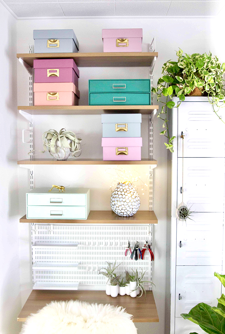 How to Refurbish Old Storage Boxes from Geek to Chic