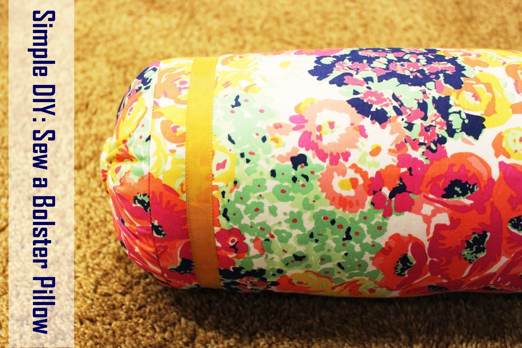 How to Sew a Bolster Pillow Like a Professional