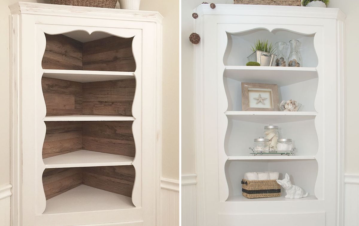 How to create a beautiful corner storage