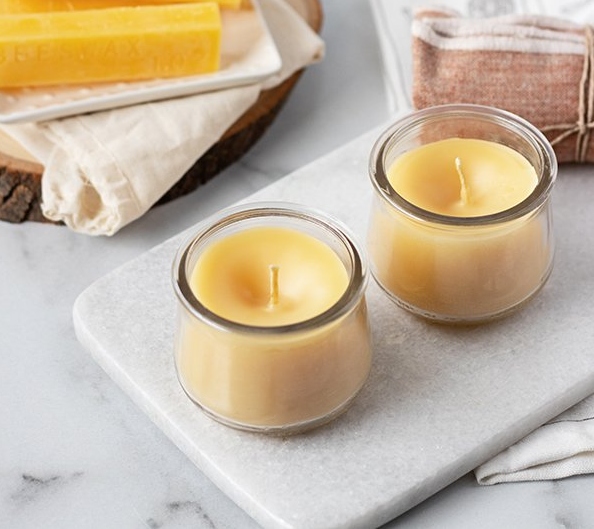 How to make beeswas candle