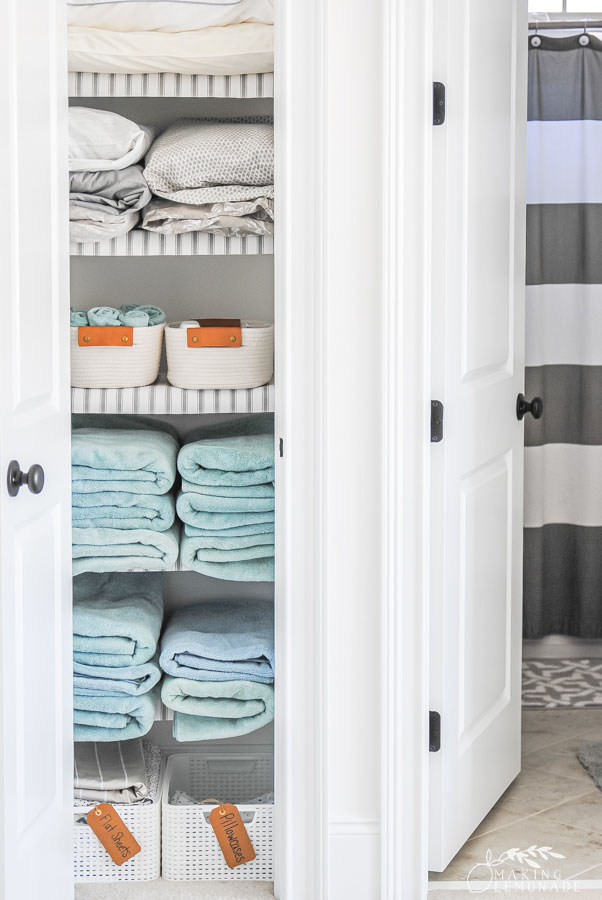 How to organize your linen closet in 5 steps