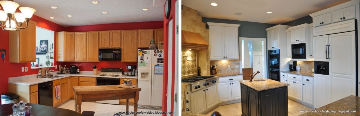How to paint the Kitchen Cabinets