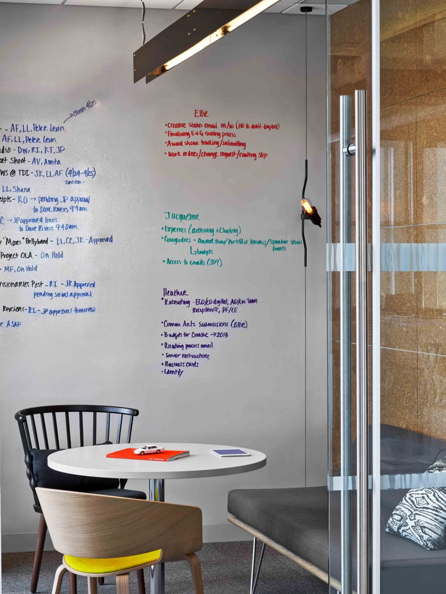 Hudson Rouge NYC Small Meeting Room - Dry erase wall