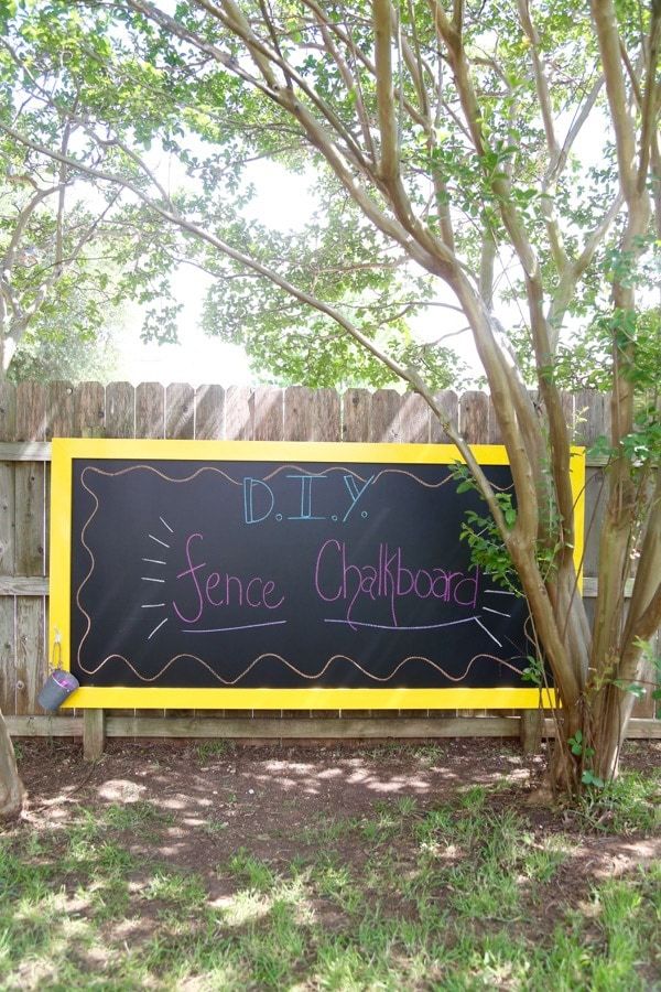 Huge Outdoor Chalkboard