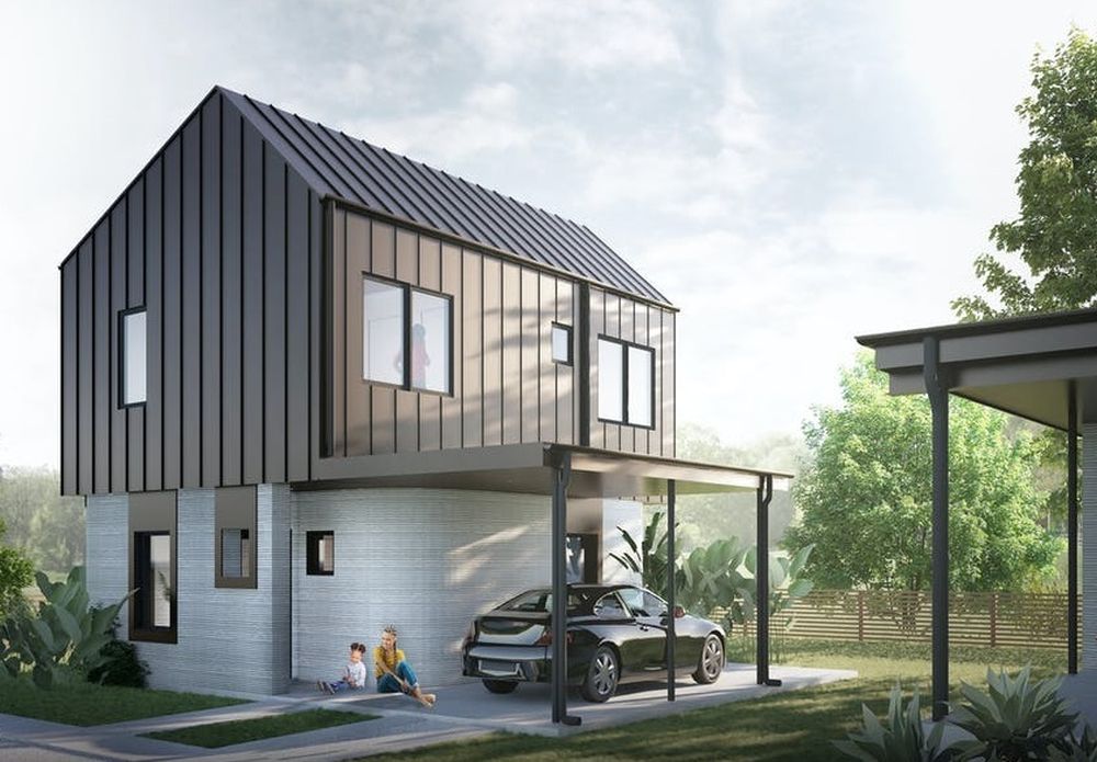 Innovative 3D printed house with a Minimalist Design