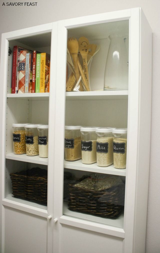 Ikea billuy pantry hack