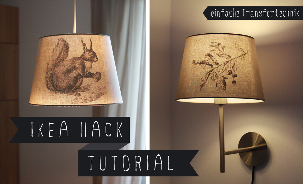 Ikea hack table lampshade