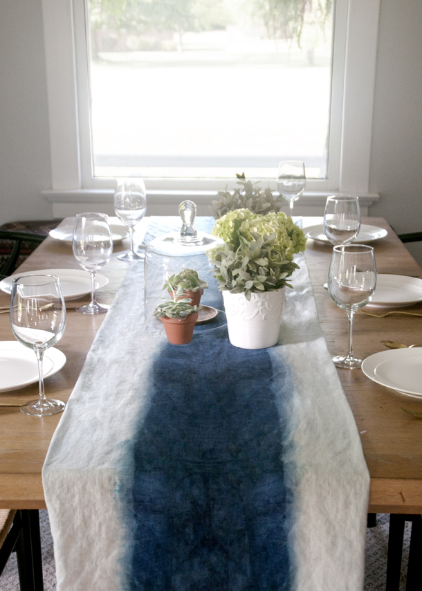 Indigo Table Runner