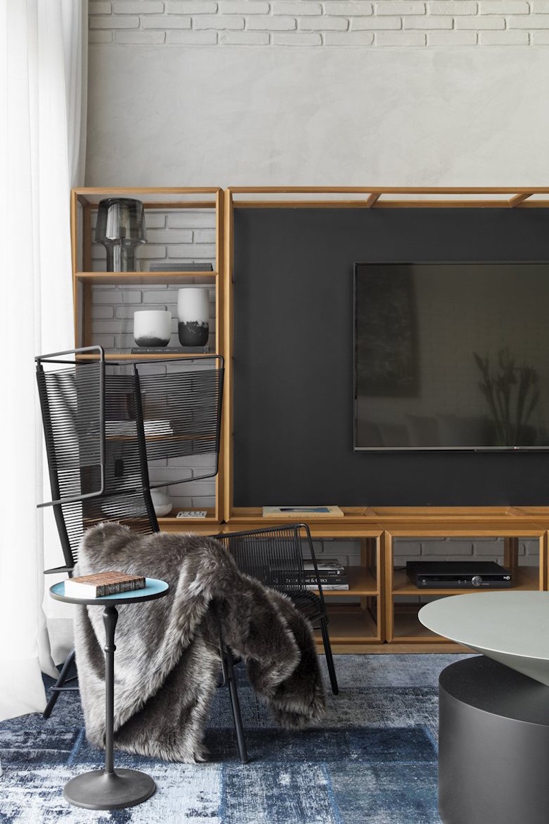Industrial Sao Paulo loft corner armchair