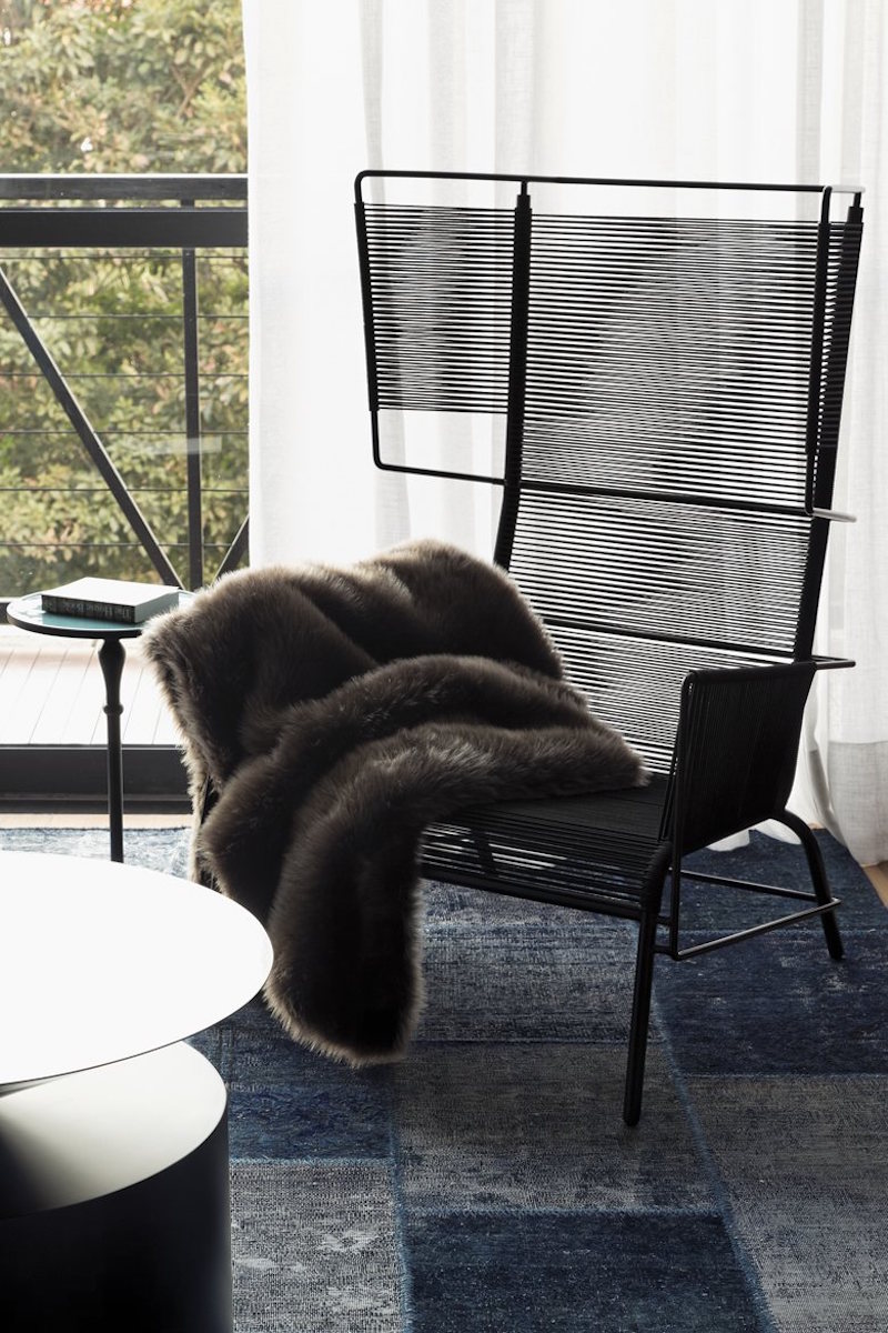 Industrial Sao Paulo loft garden chair indoors