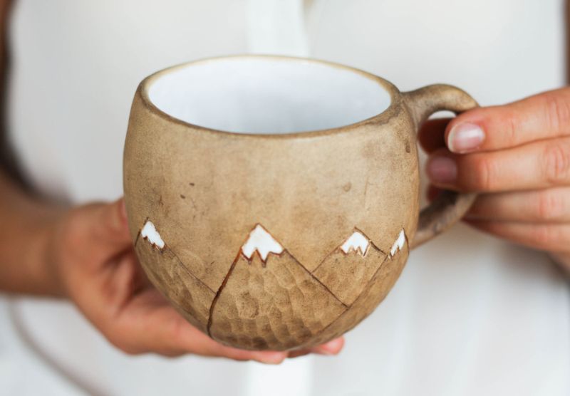 Inspired by nature coffee mug