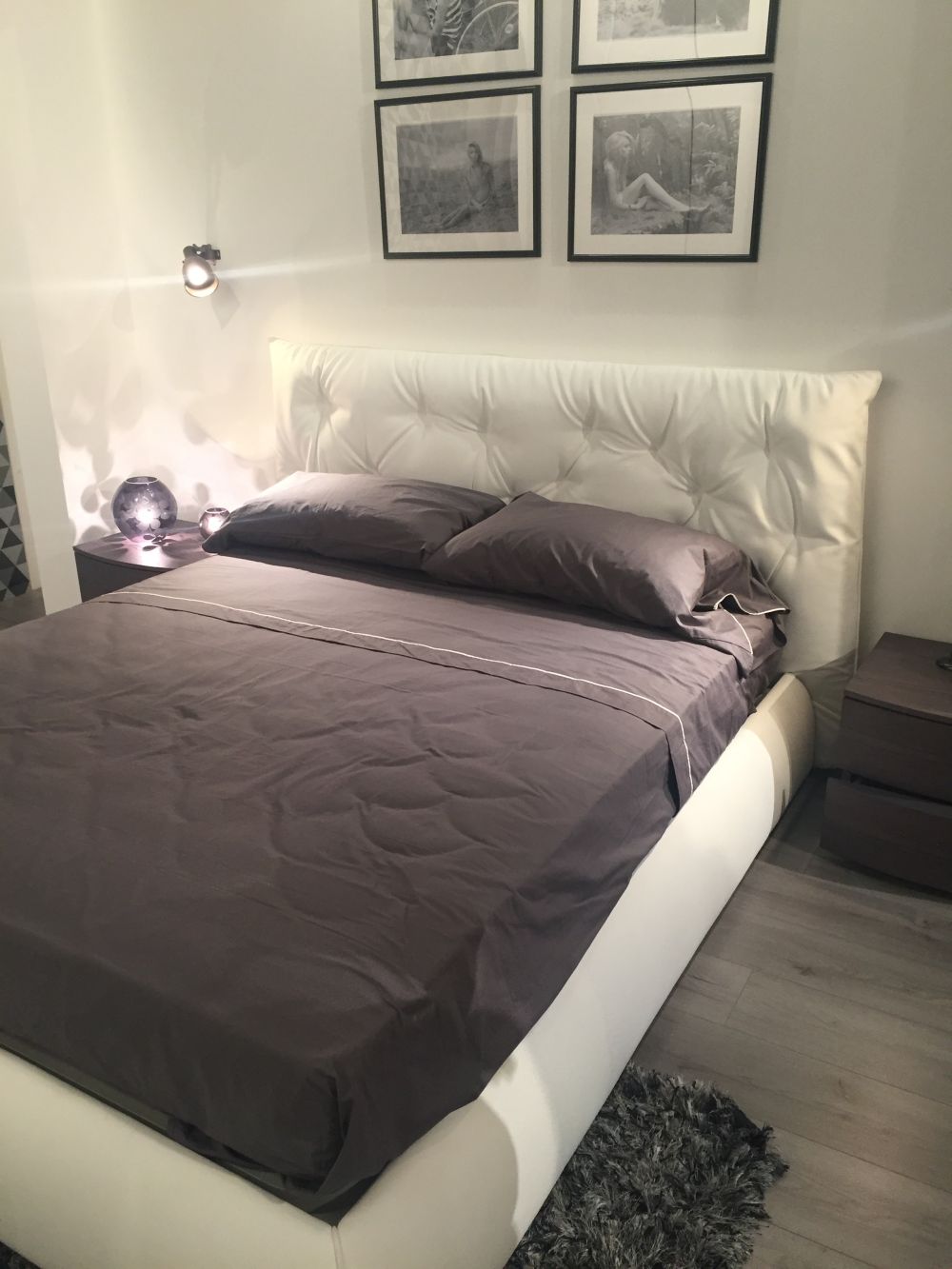 Install a headboard for bed