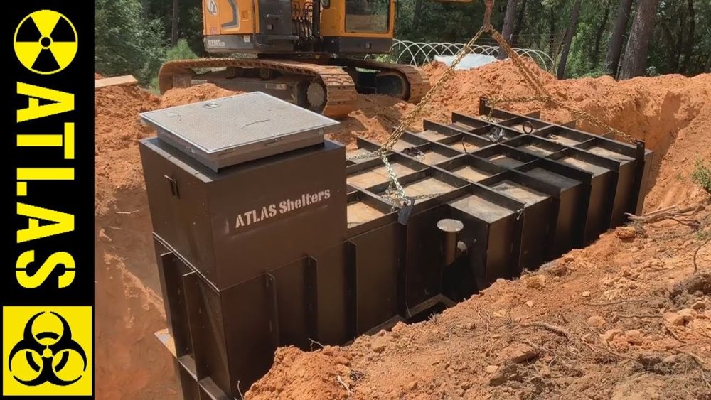 Installing a Wildfire Bunker underground