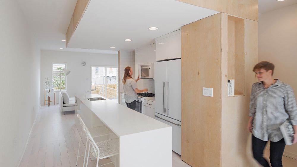Interface Studio Architects plywood interior