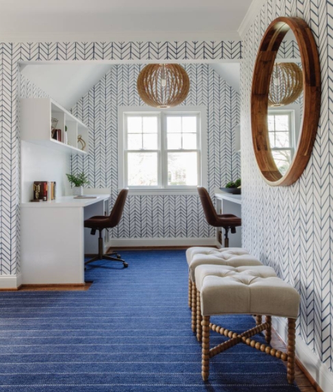 Herringbone Wallpaper