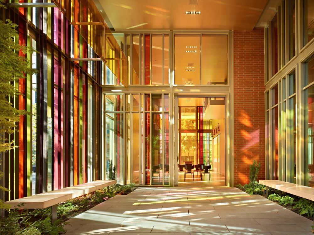 Interior of Gesthemane Lutheran Church by Olson Kundig Architects