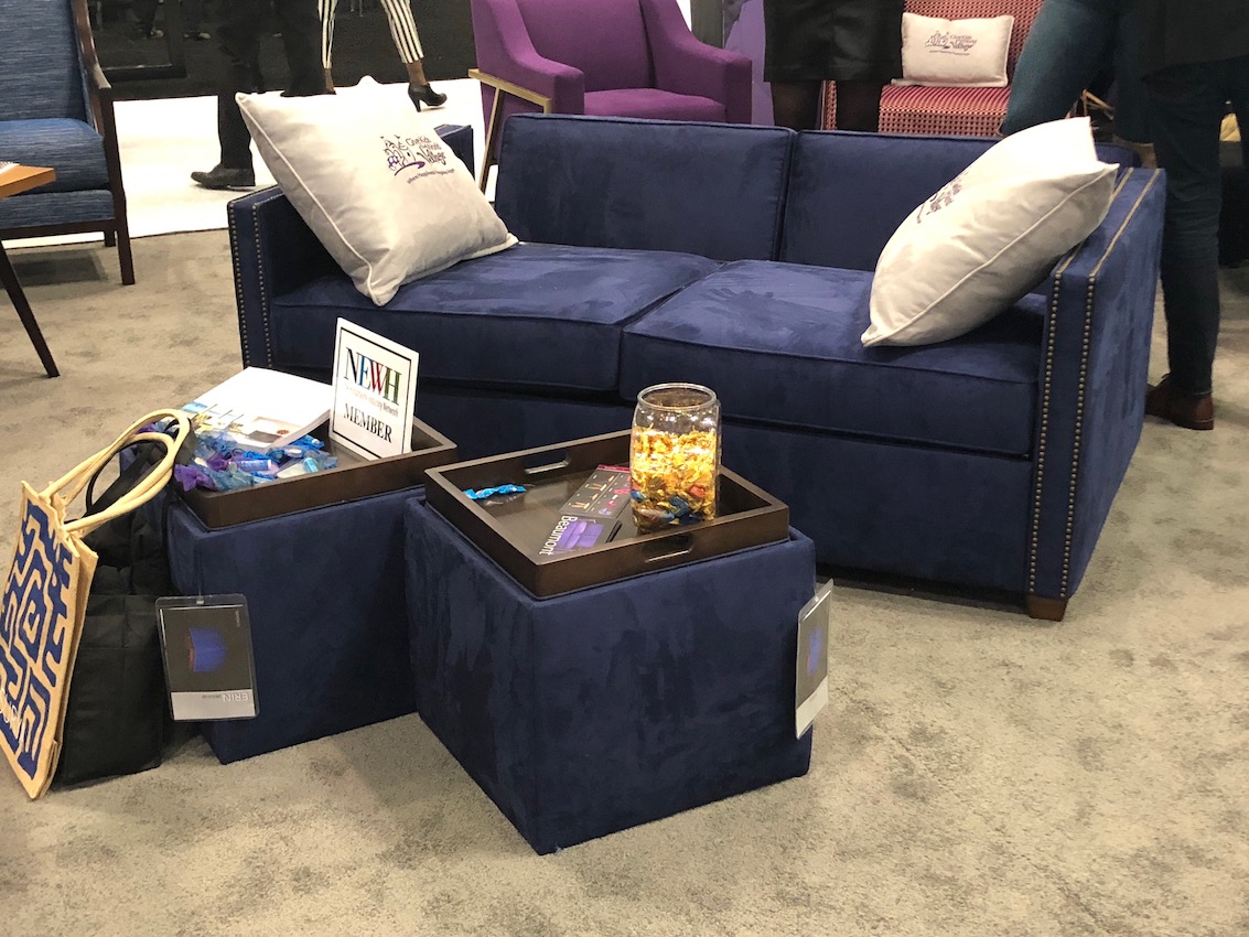 JLF navy sofa