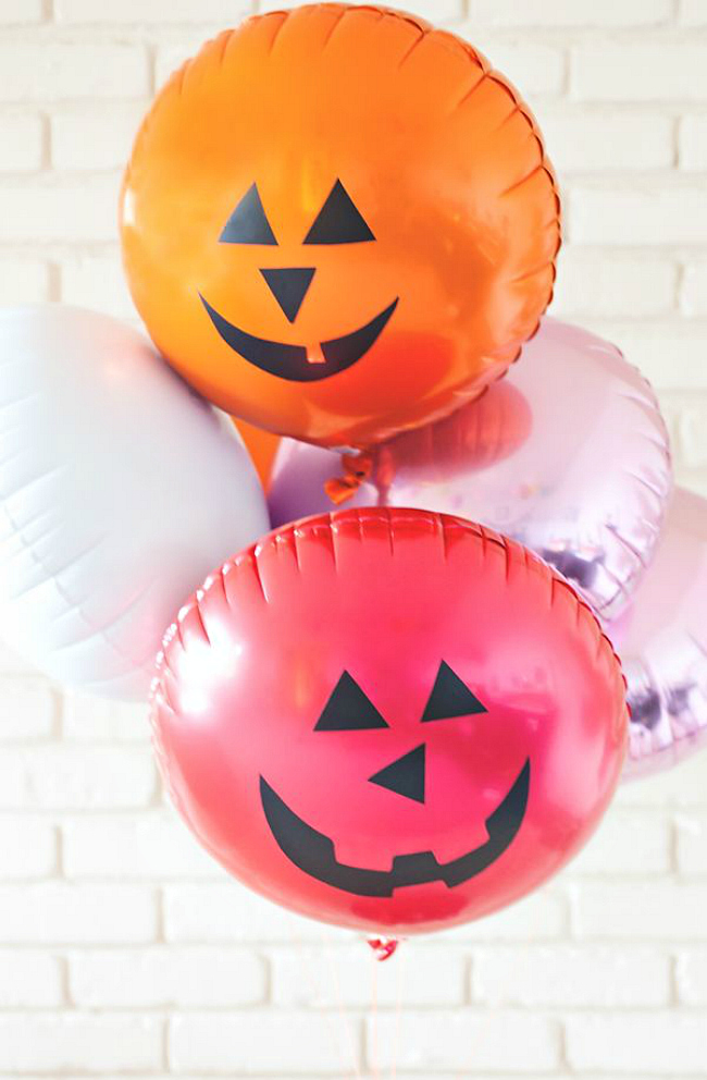 Jack O Lantern balloons