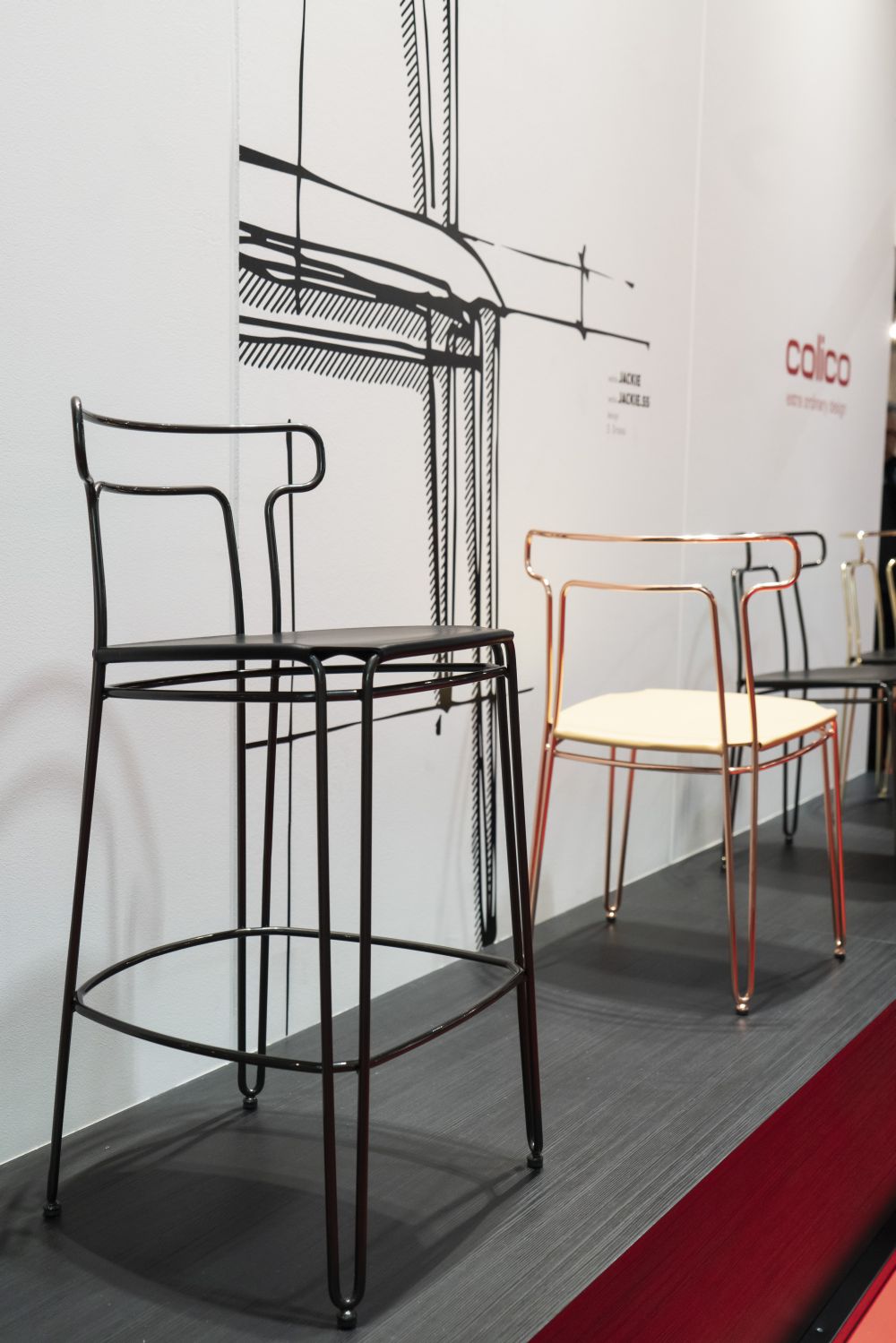 Jackie wire chair from Colico extraordinary design