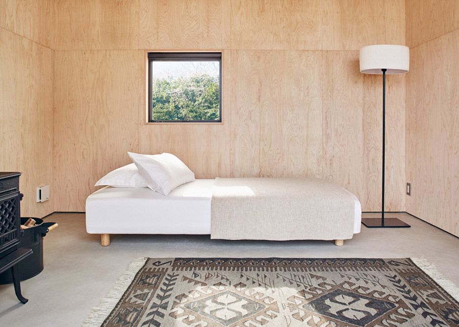 Japanese brand Muji prefab micro house - interior design