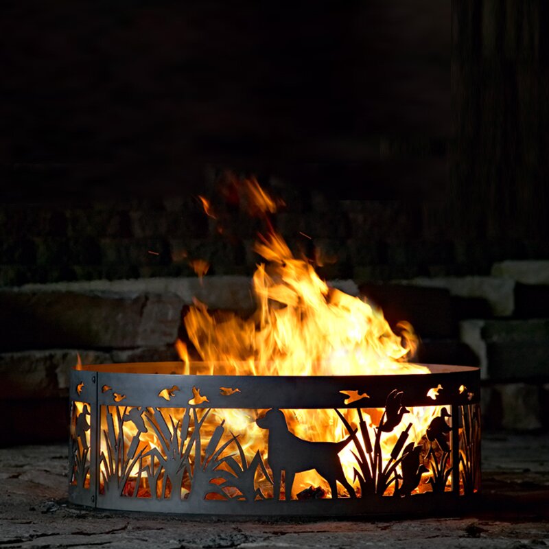 Jepson Steel Wood Burning Fire ring