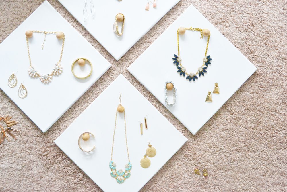 Jewelry Display Canvases
