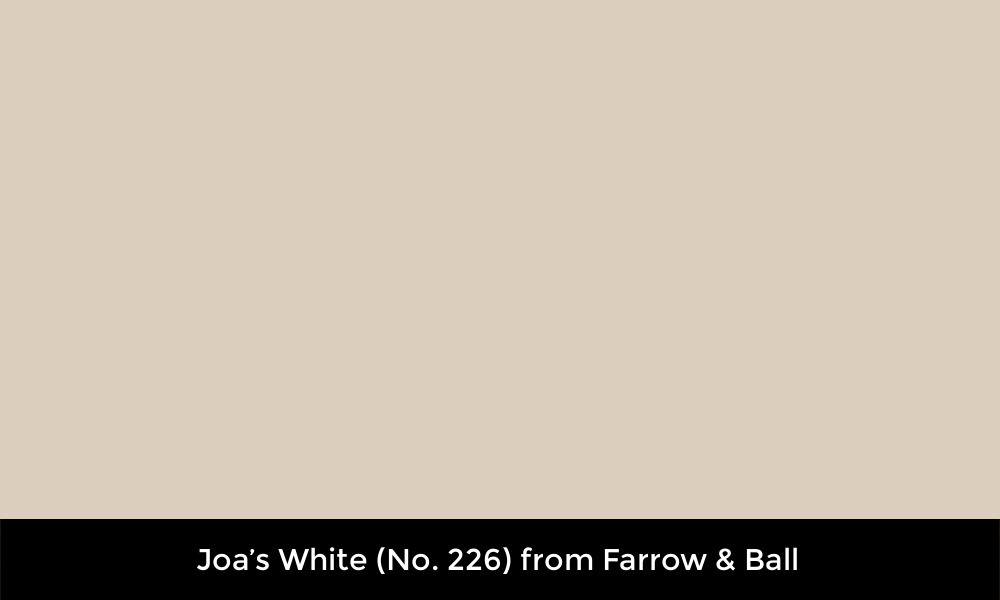 Joa’s White (No. 226) from Farrow & Ball