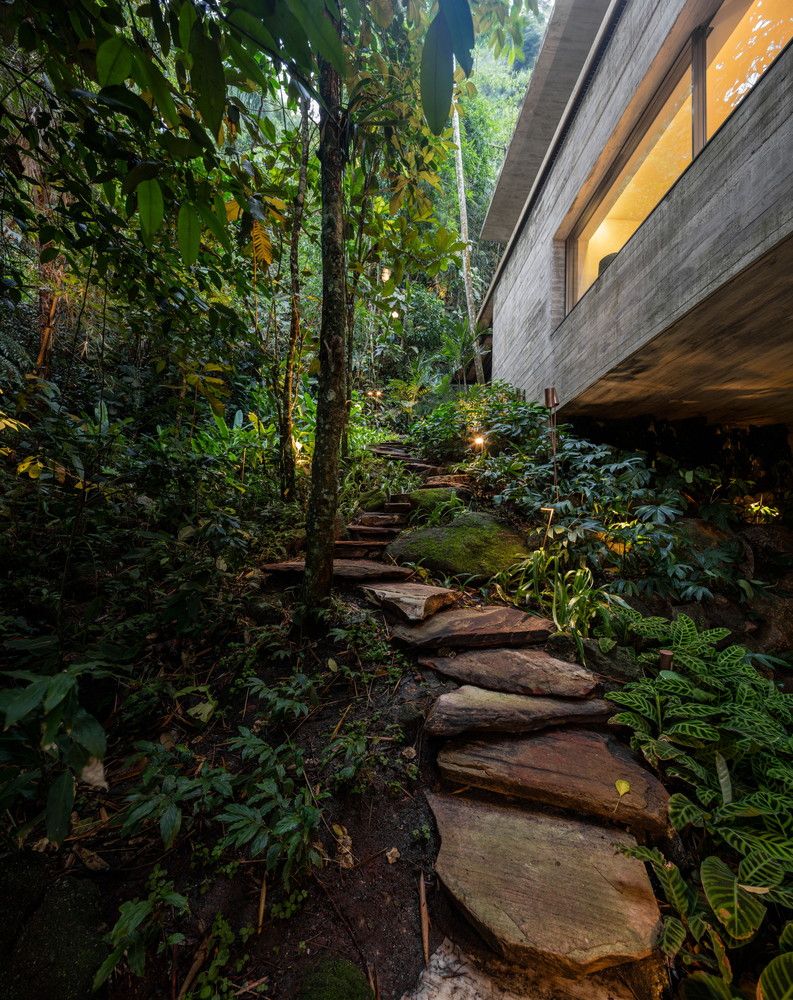 Jungle House Pathway designed by Studio MK27